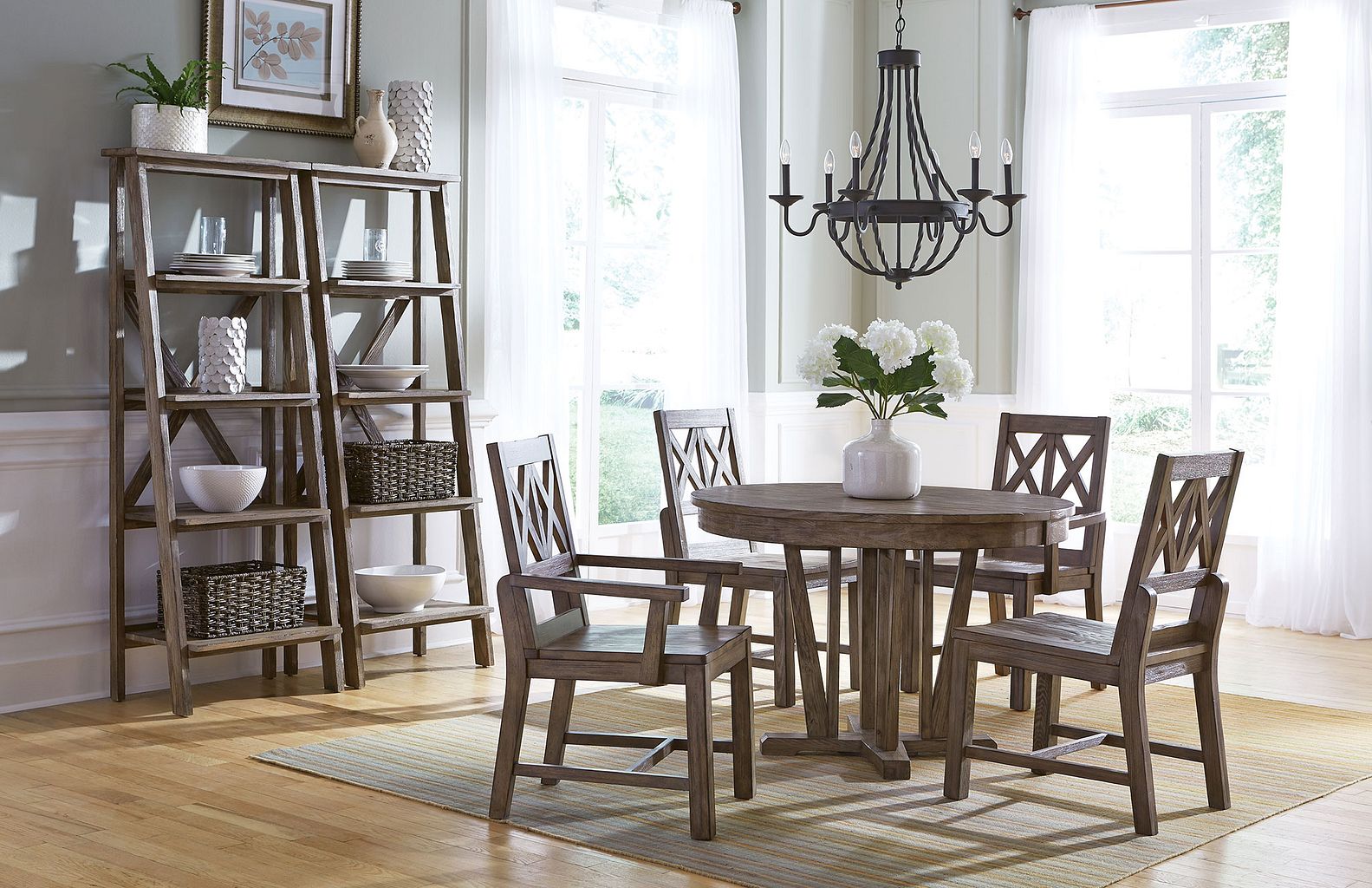 Foundry Etagere in Driftwood