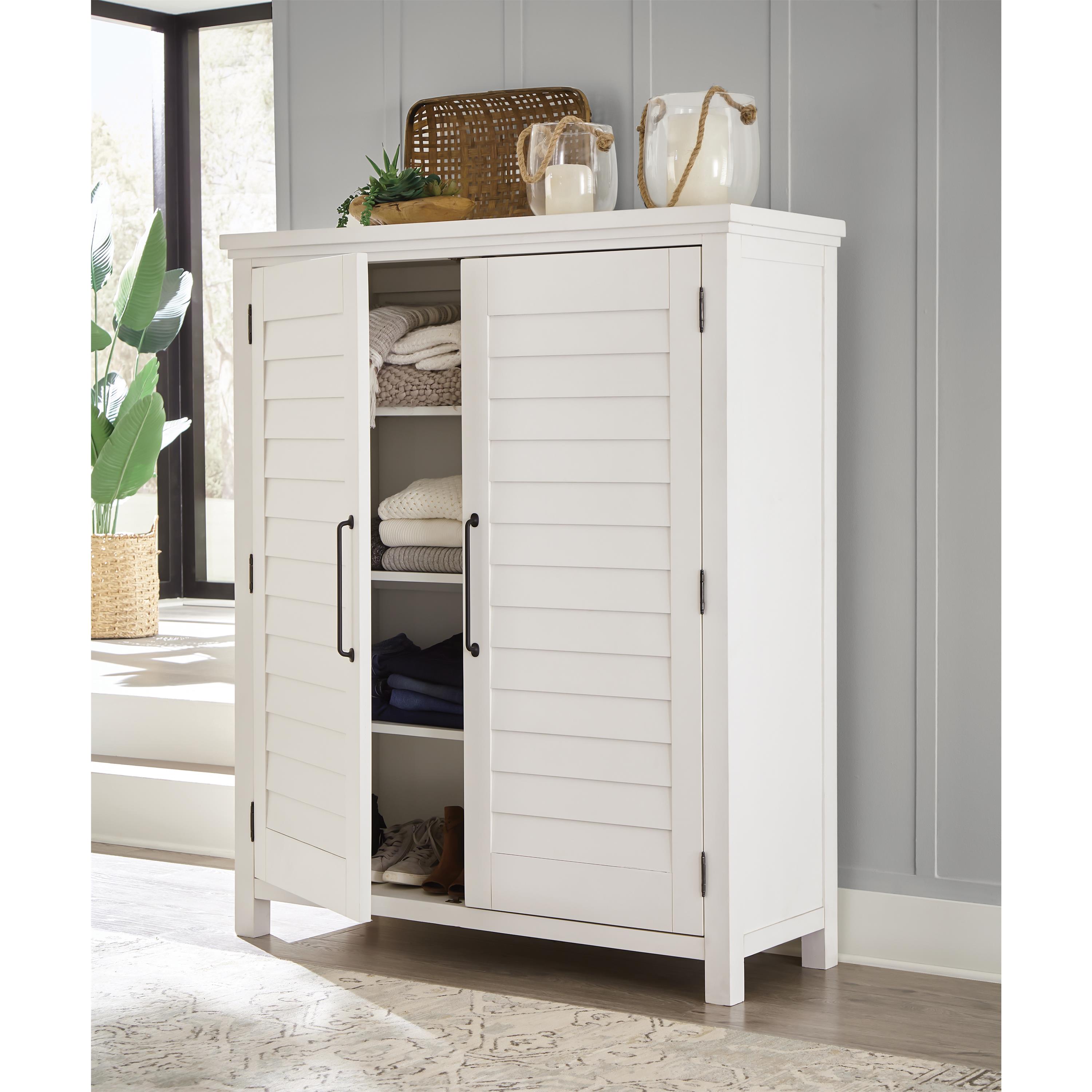 Cora Armoire in Cloud