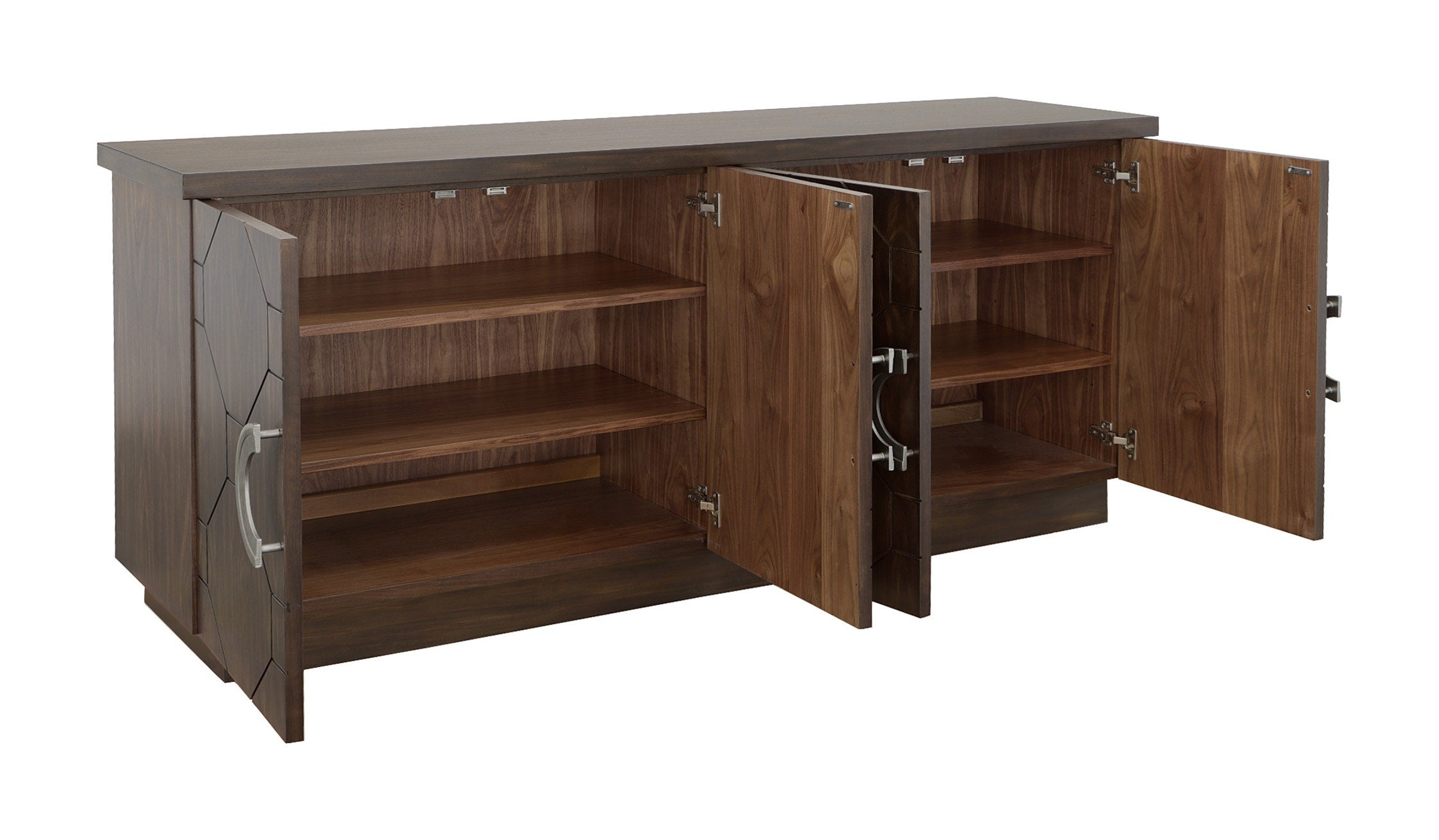 West Camden Four Door Credenza in Tahitian Pearl