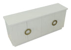 East Camden Four Door Credenza in Pearl