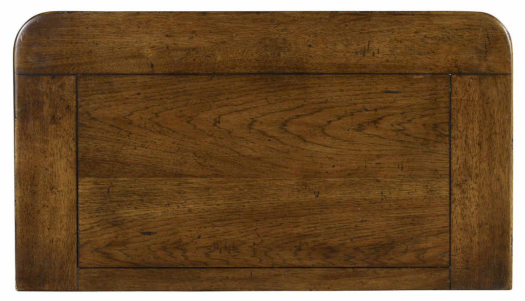 Hooker Furniture Archivist Three-Drawer Nightstand in Dark Wood