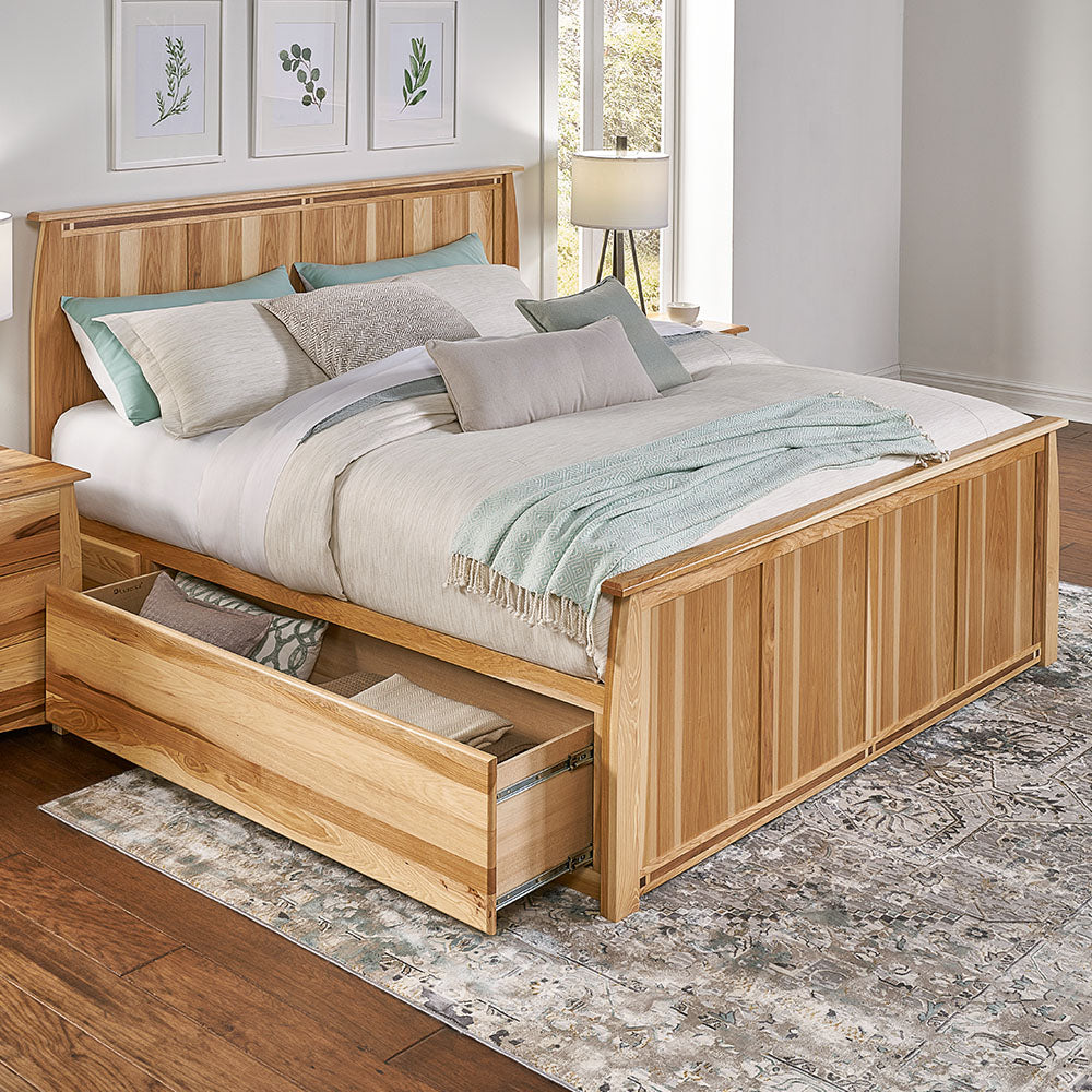 A-America Adamstown Storage Bed in Natural