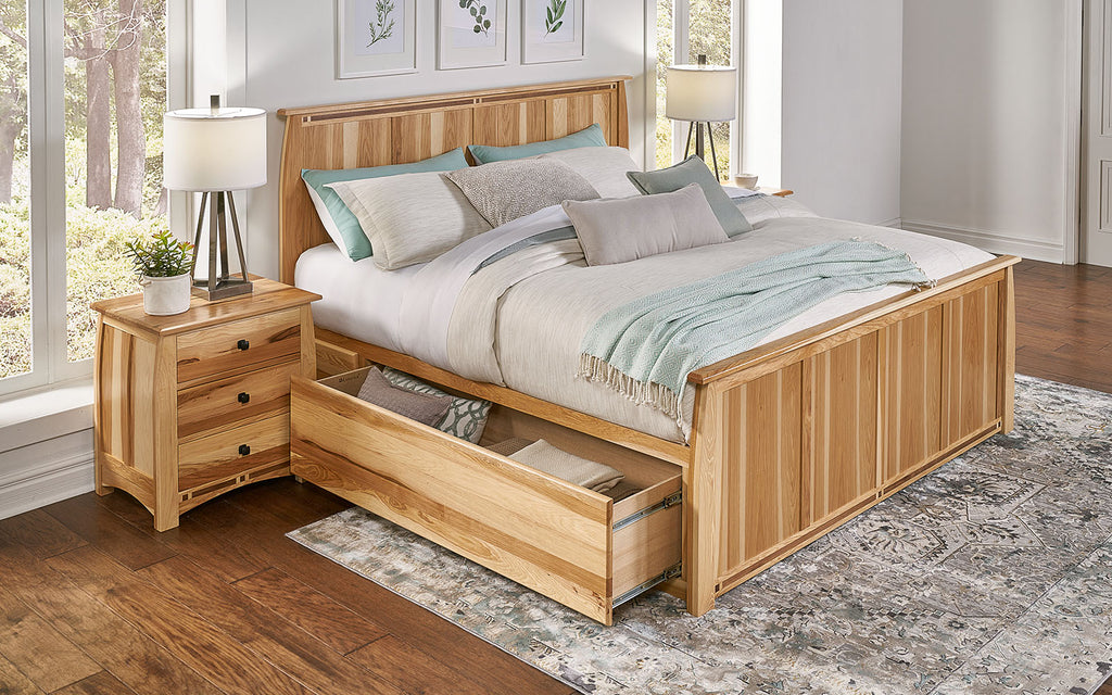 A-America Adamstown Storage Bed in Natural