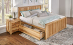 A-America Adamstown Storage Bed in Natural