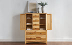 A-America Adamstown Double Door Chest in Natural