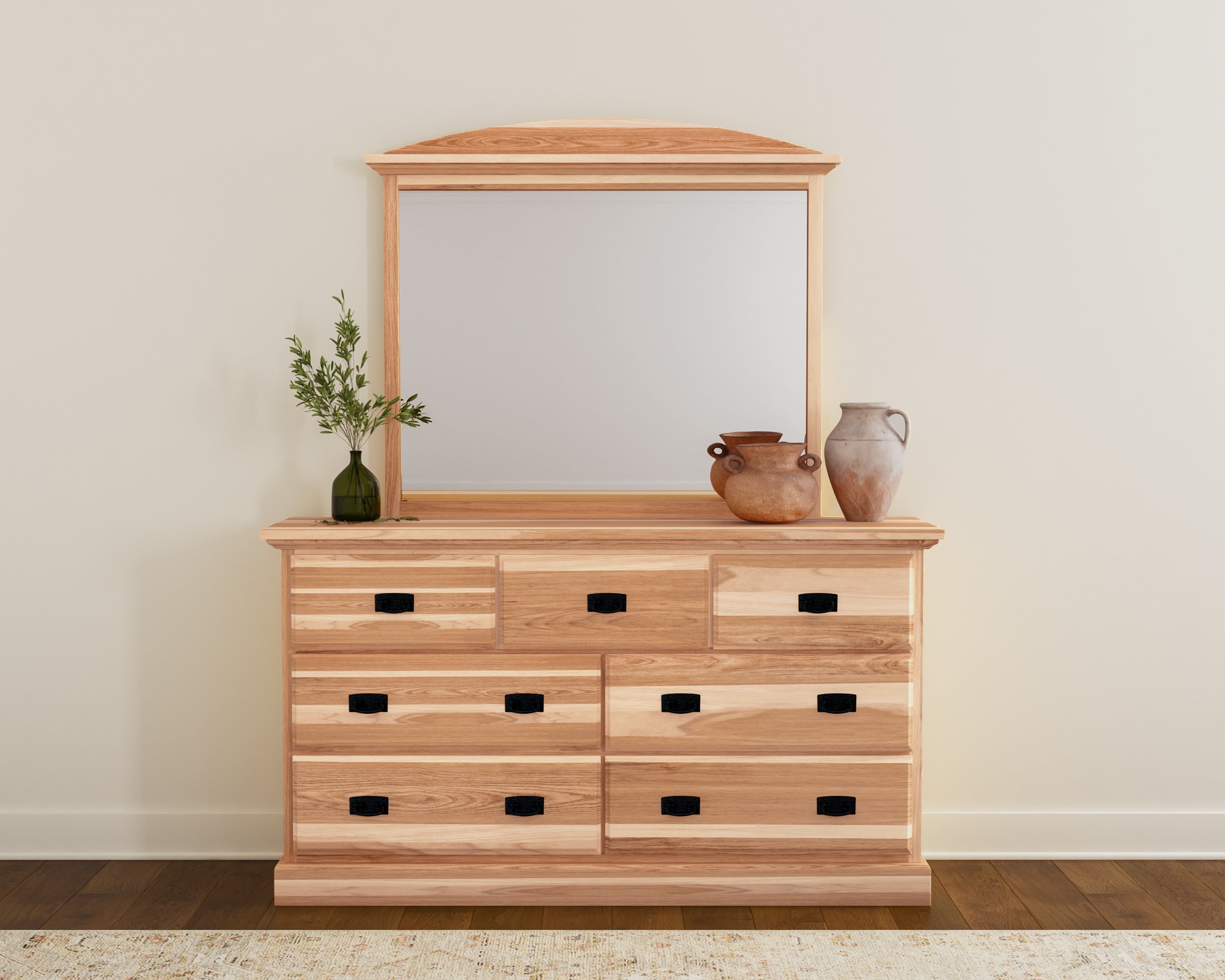 A-America Amish Highlands Dresser in Natural