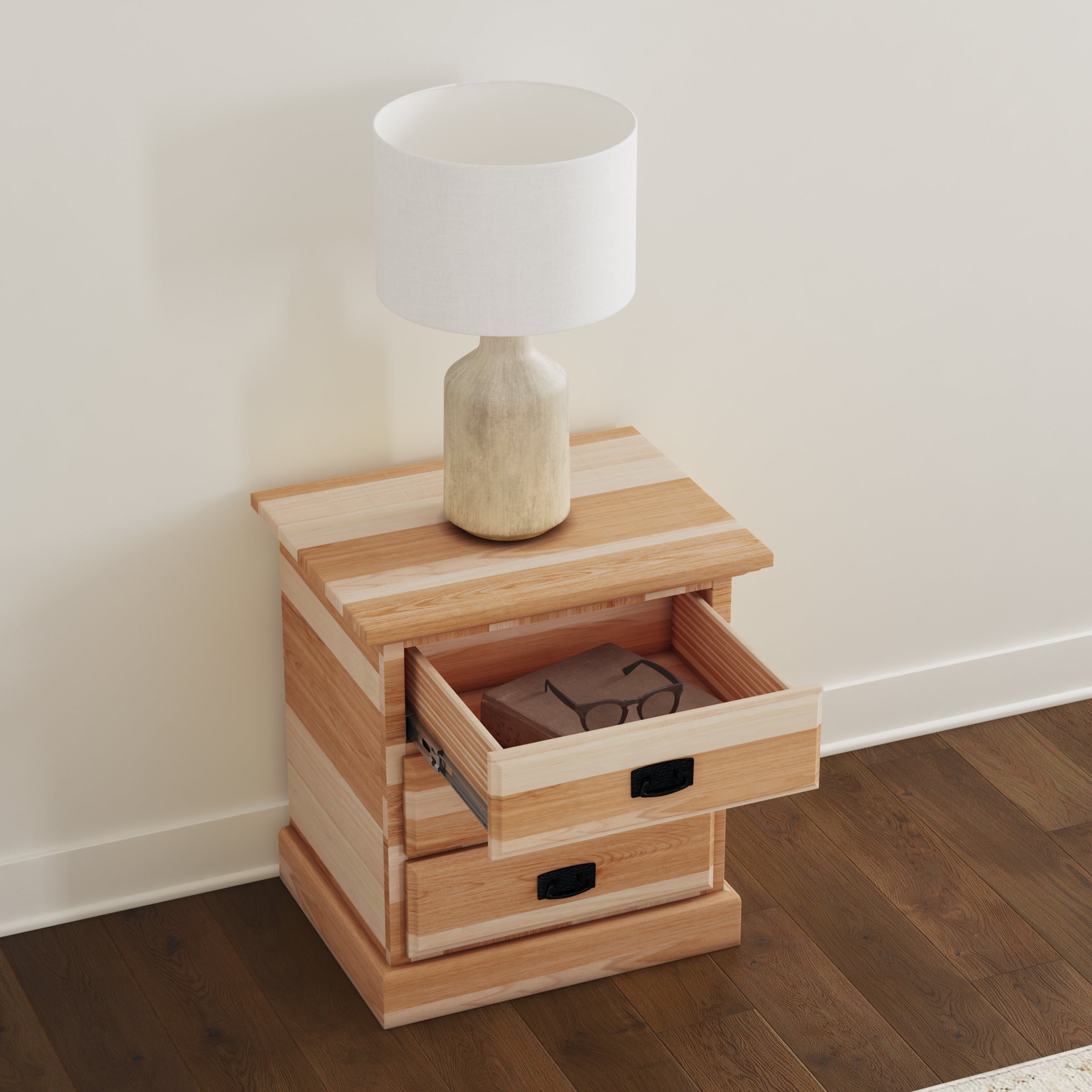 A-America Amish Highlands 5-Drawer Chest in Natural