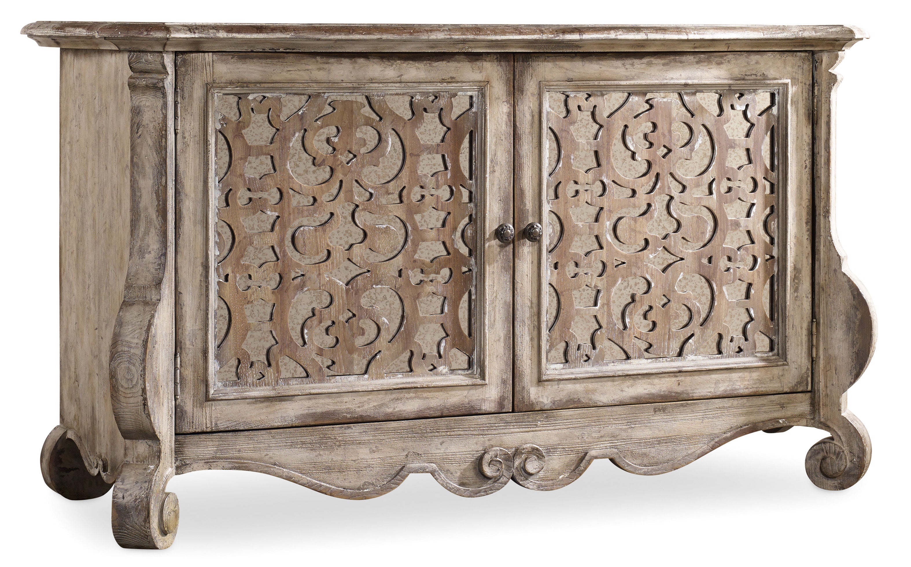 Hooker Furniture Chatelet Buffet in Caramel Froth/Paris Vintage