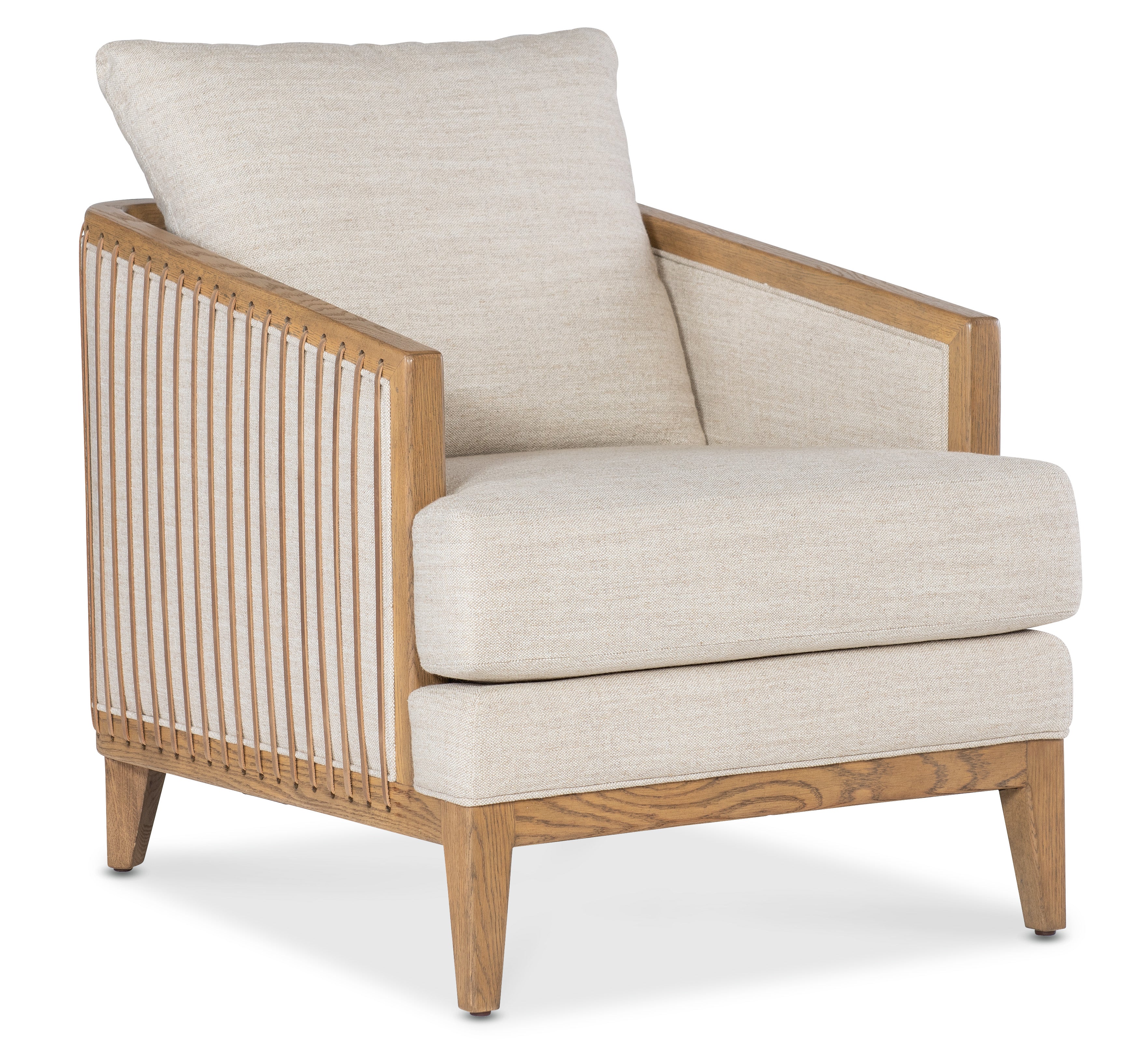 Hooker Furniture Enveyed Stationary Chair in Beige
