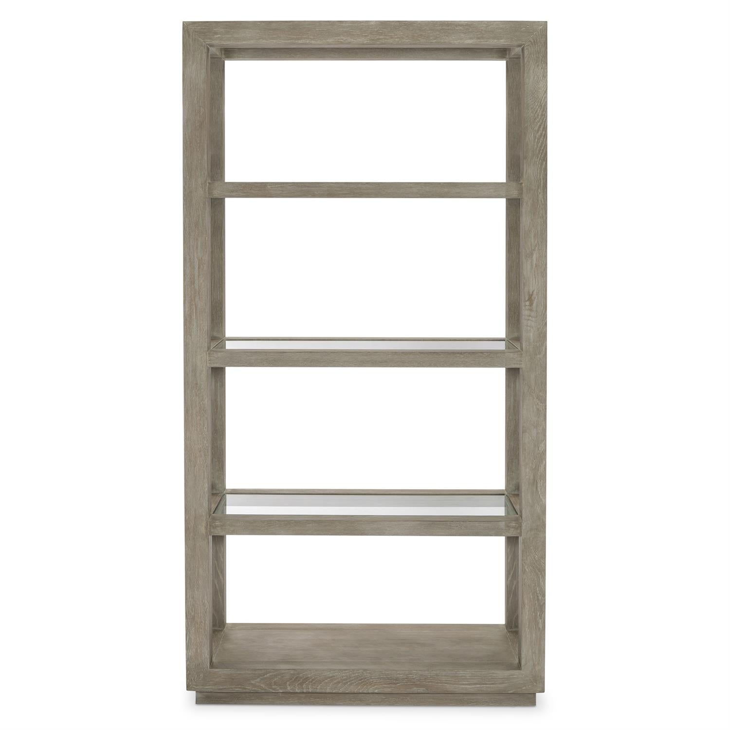 Bernhardt Furniture Albion Etagere in Pewter