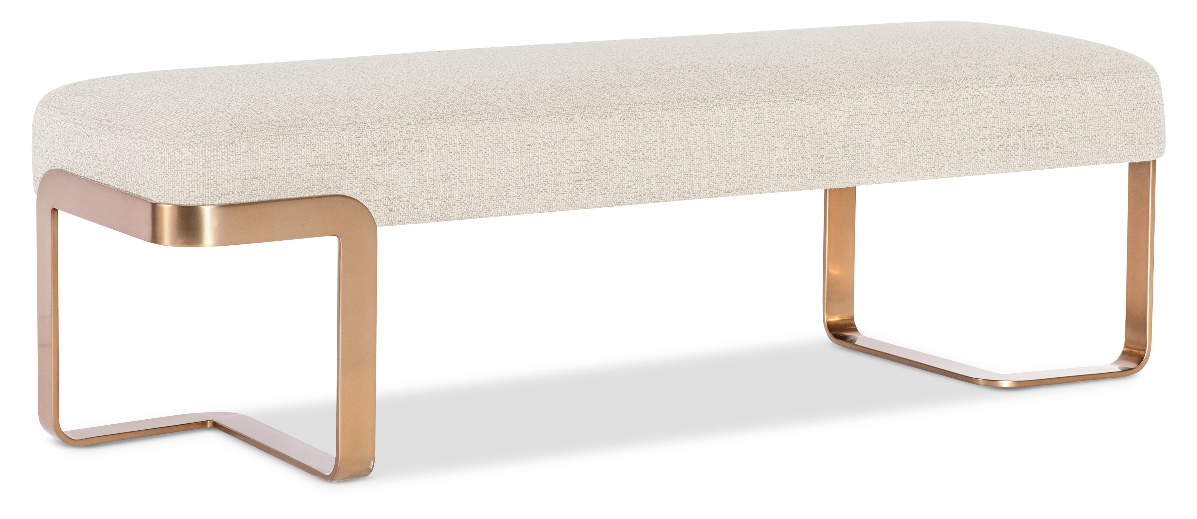 Hooker Furniture Eleana Bed Bench in Sunlit Bronze