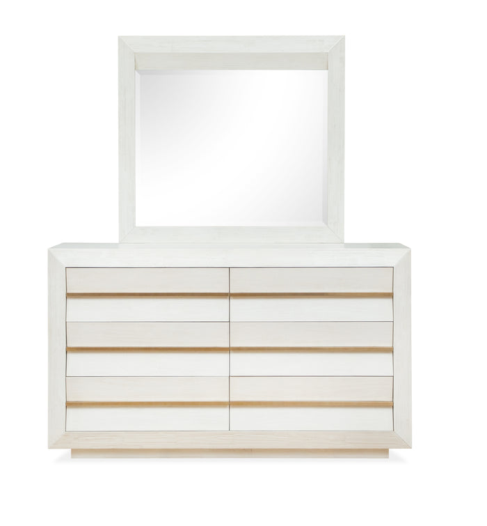 Magnussen Avondale Double Drawer Dresser in Quartz