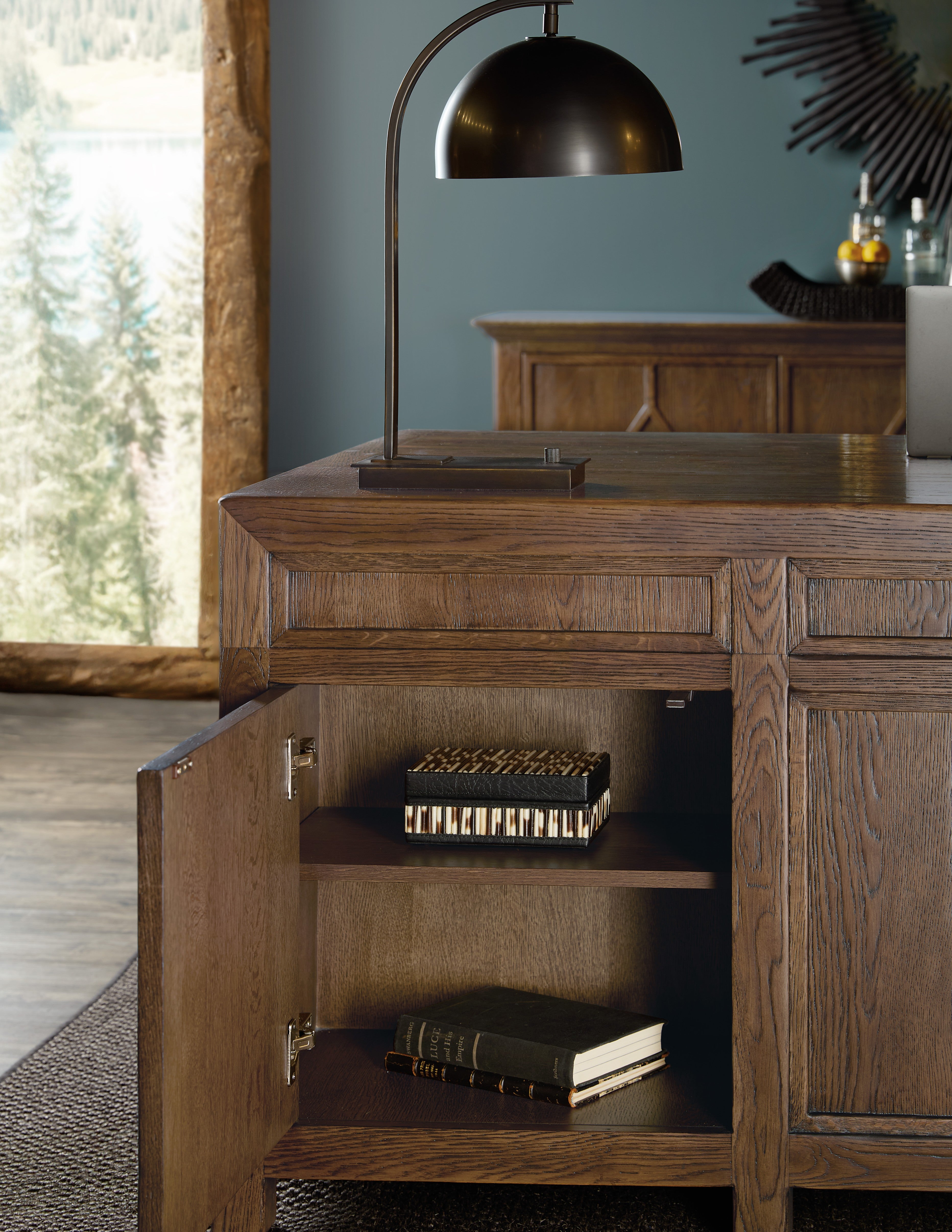 Hooker Furniture Driftwood Executive Desk