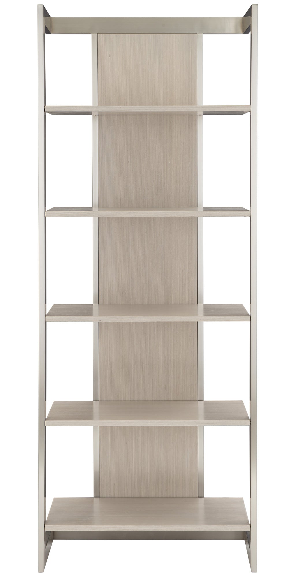 Bernhardt Furniture Axiom Etagere in Linear Grey