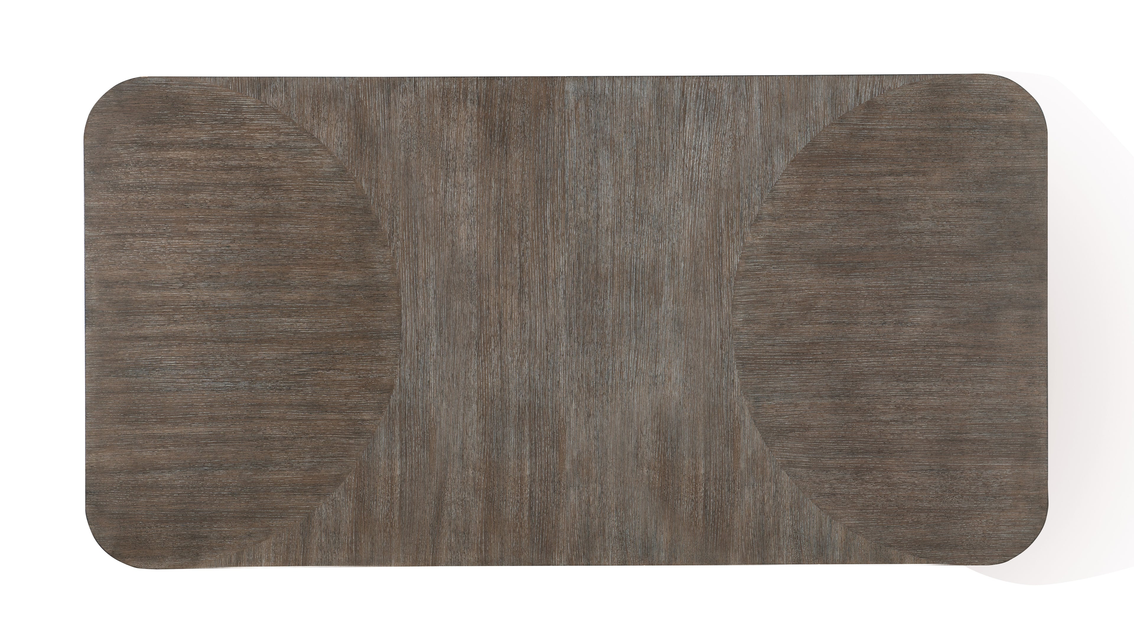 Hooker Furniture Modern Mood Leg Dining Table with 1-24in Leaf in Mink