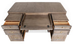 Hooker Furniture Sutter Junior Executive Desk in Medium Wood