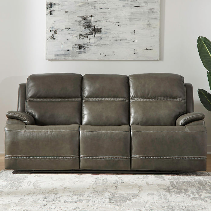 Liberty Furniture Bentley Sofa P2 & ZG in Graphite