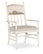 Hooker Furniture Americana Upholstered Seat Arm Chair