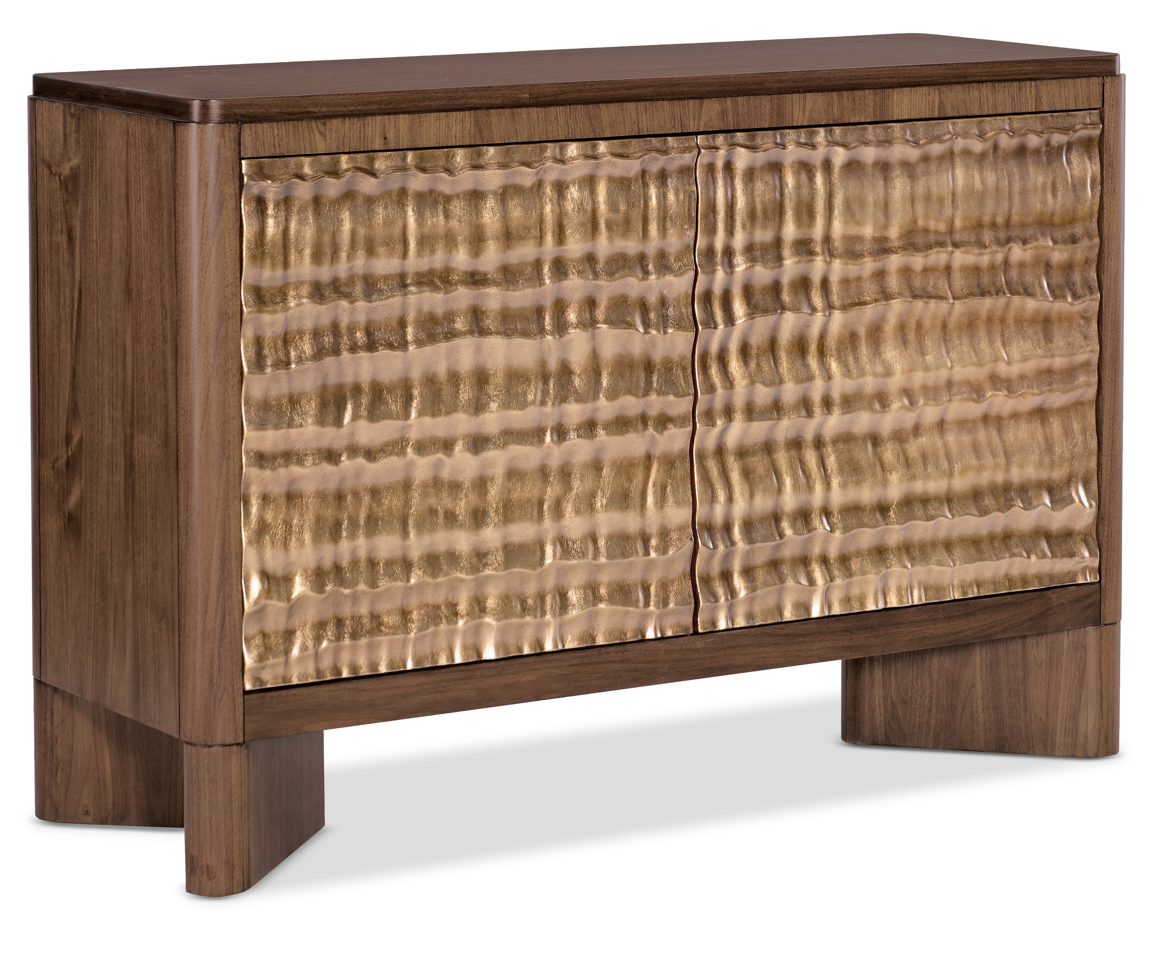 Hooker Furniture Eleana Two Door Chest in Light Caramel/Sunlit Bronze