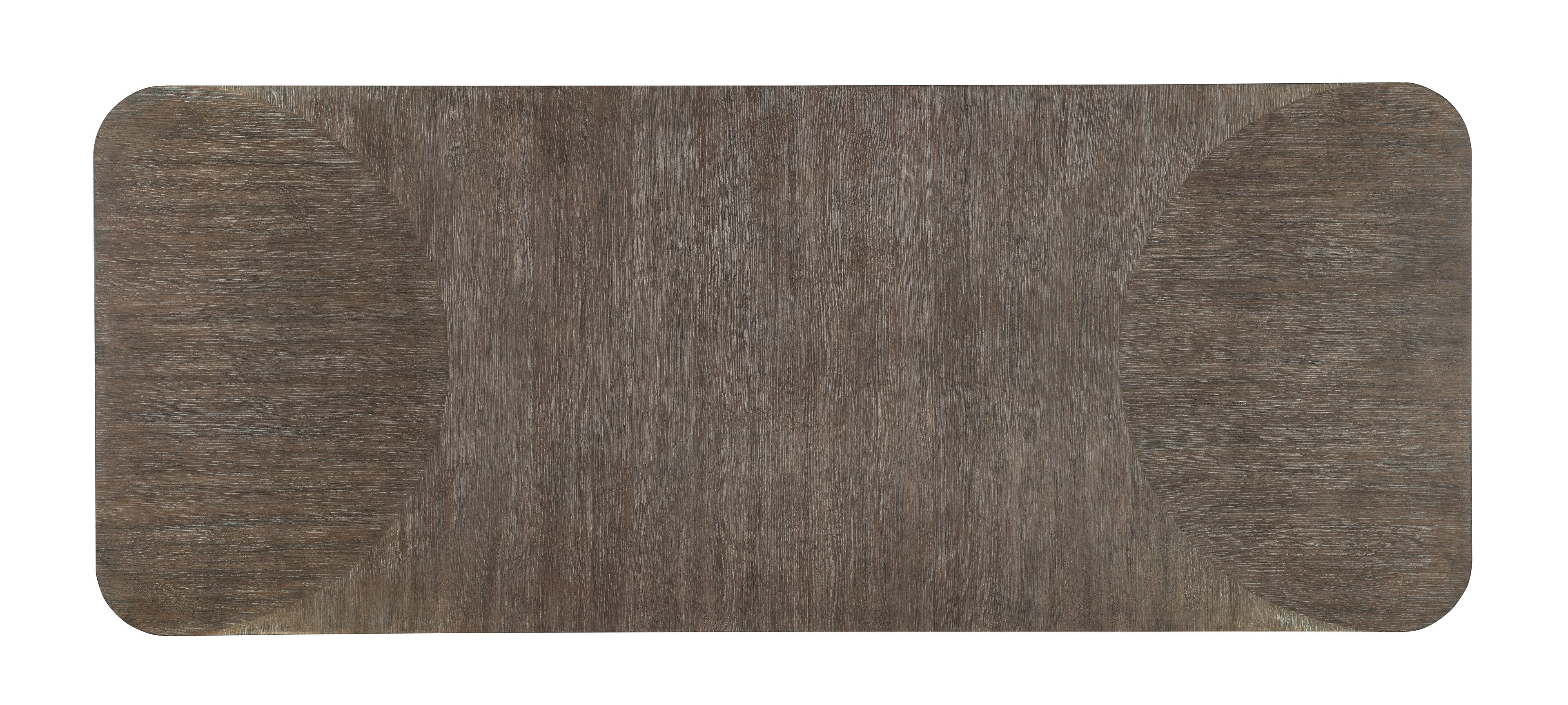 Hooker Furniture Modern Mood Leg Dining Table with 1-24in Leaf in Mink