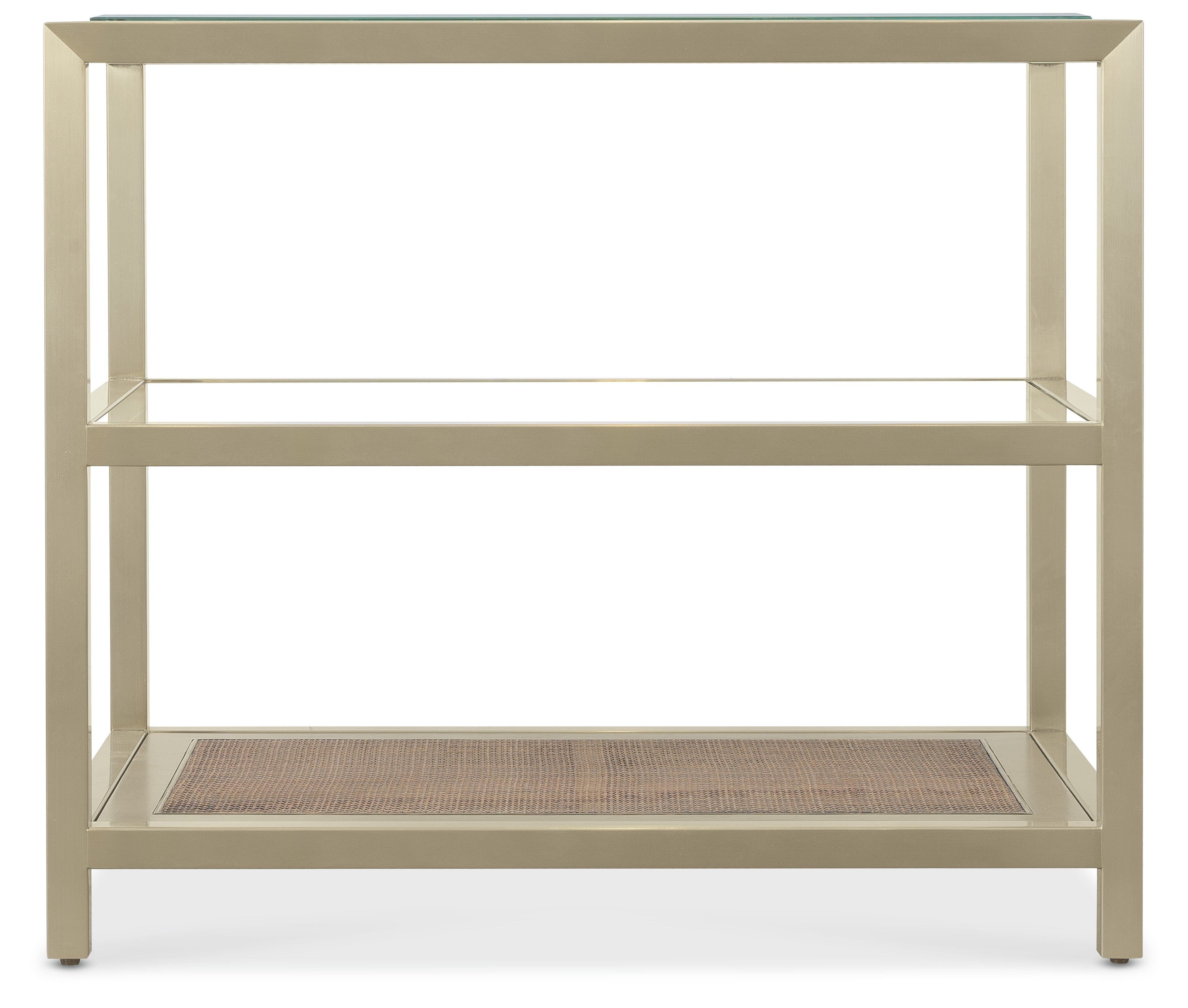 Hooker Furniture Melange End Table in Silvers
