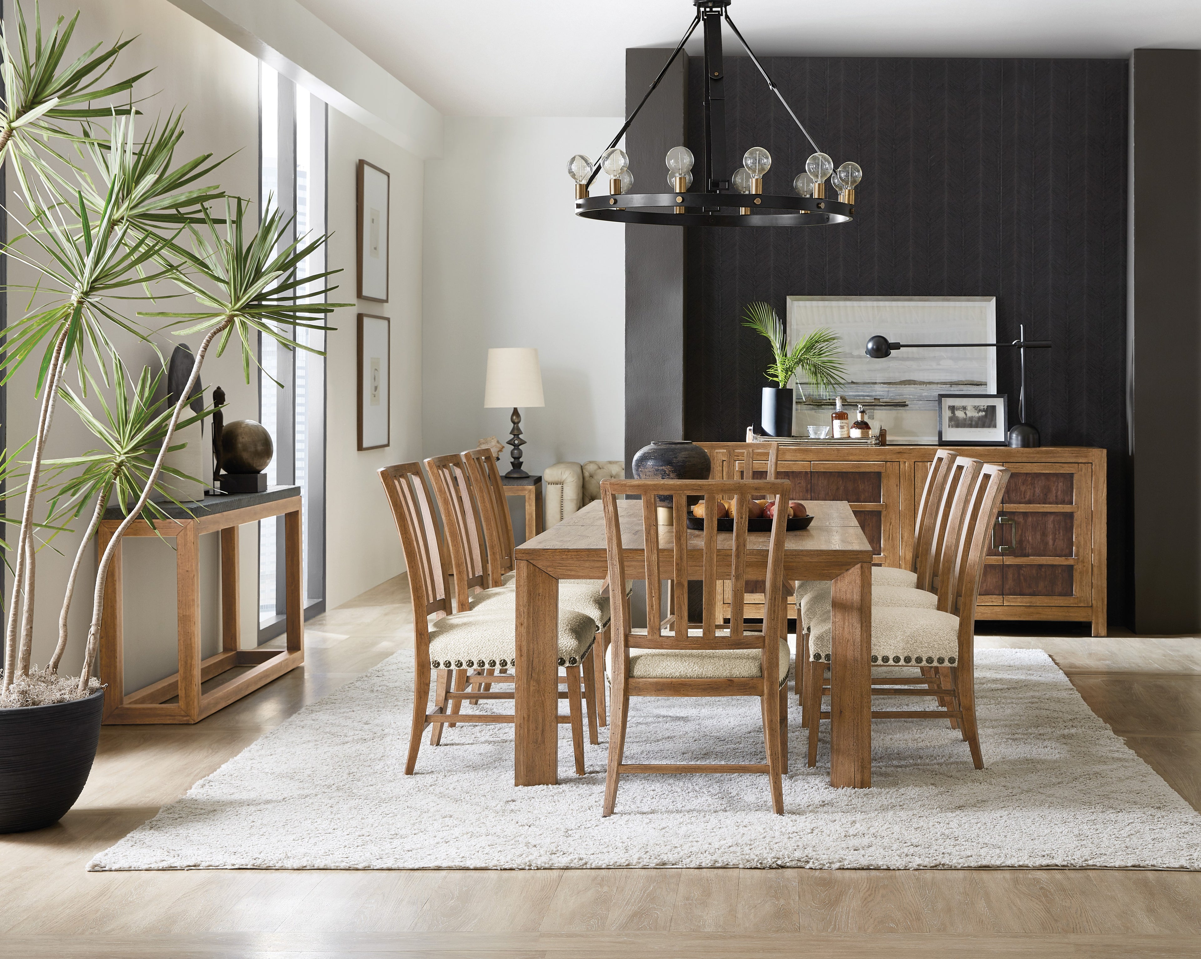 Hooker Furniture Big Sky Buffet in Vintage Natural
