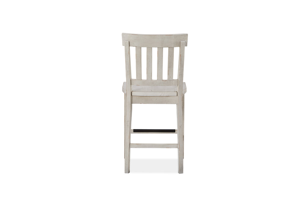 Bronwyn Counter Chair (2/ctn) in Alabaster