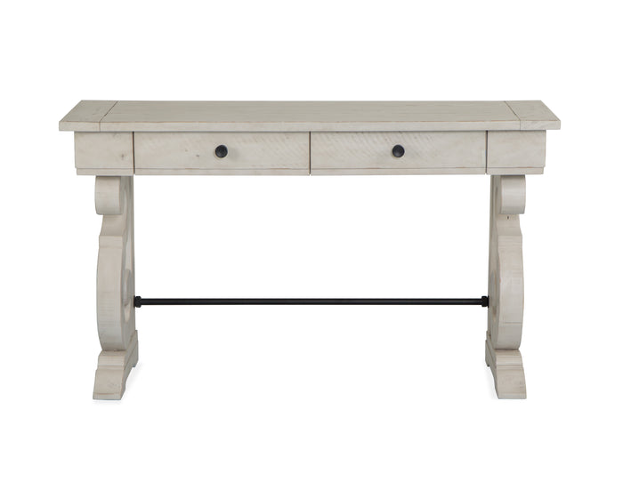 Bronwyn Rectangular Sofa Table in Alabaster