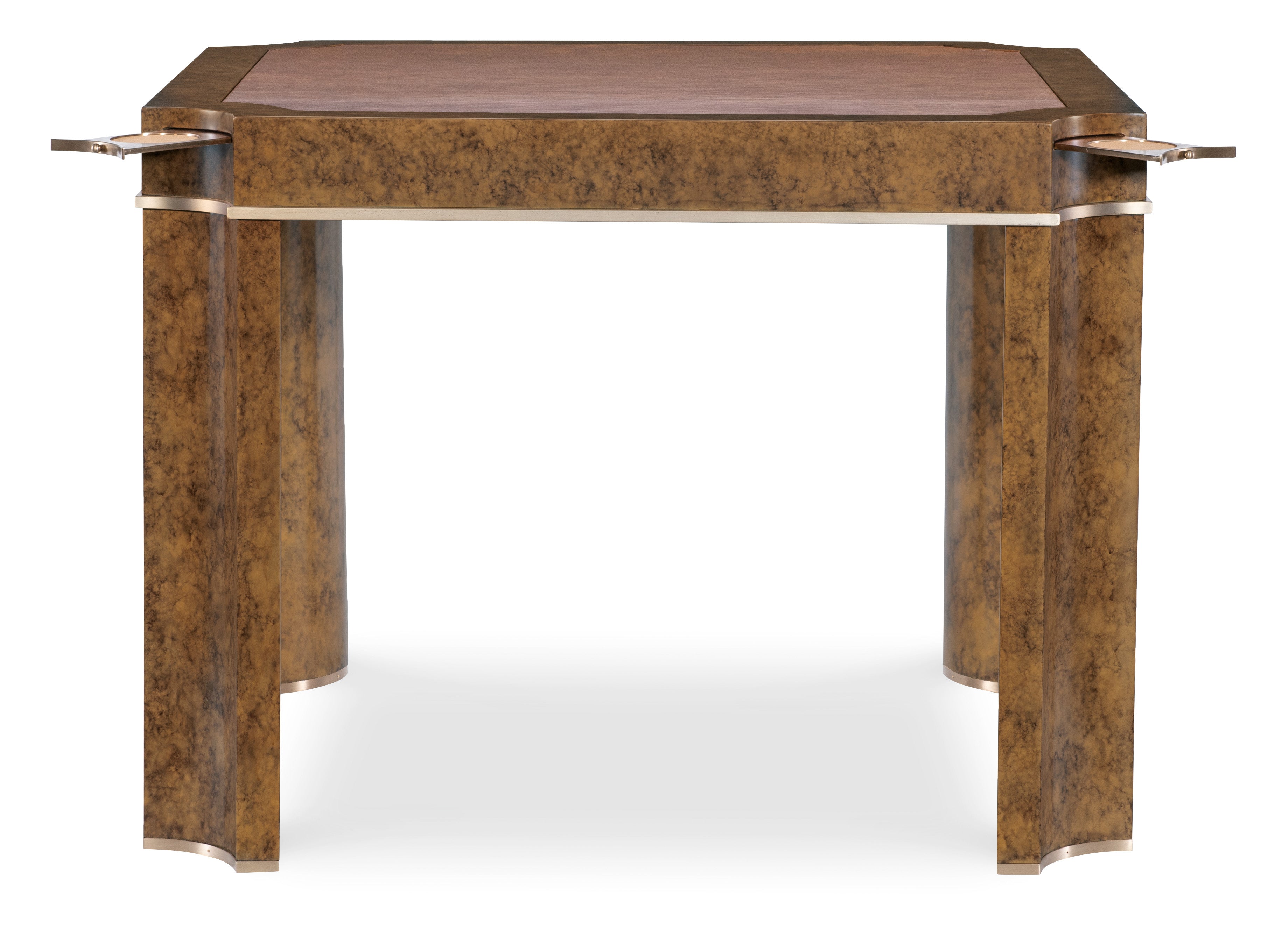 Hooker Furniture Archives Game Table in Classic Walnut