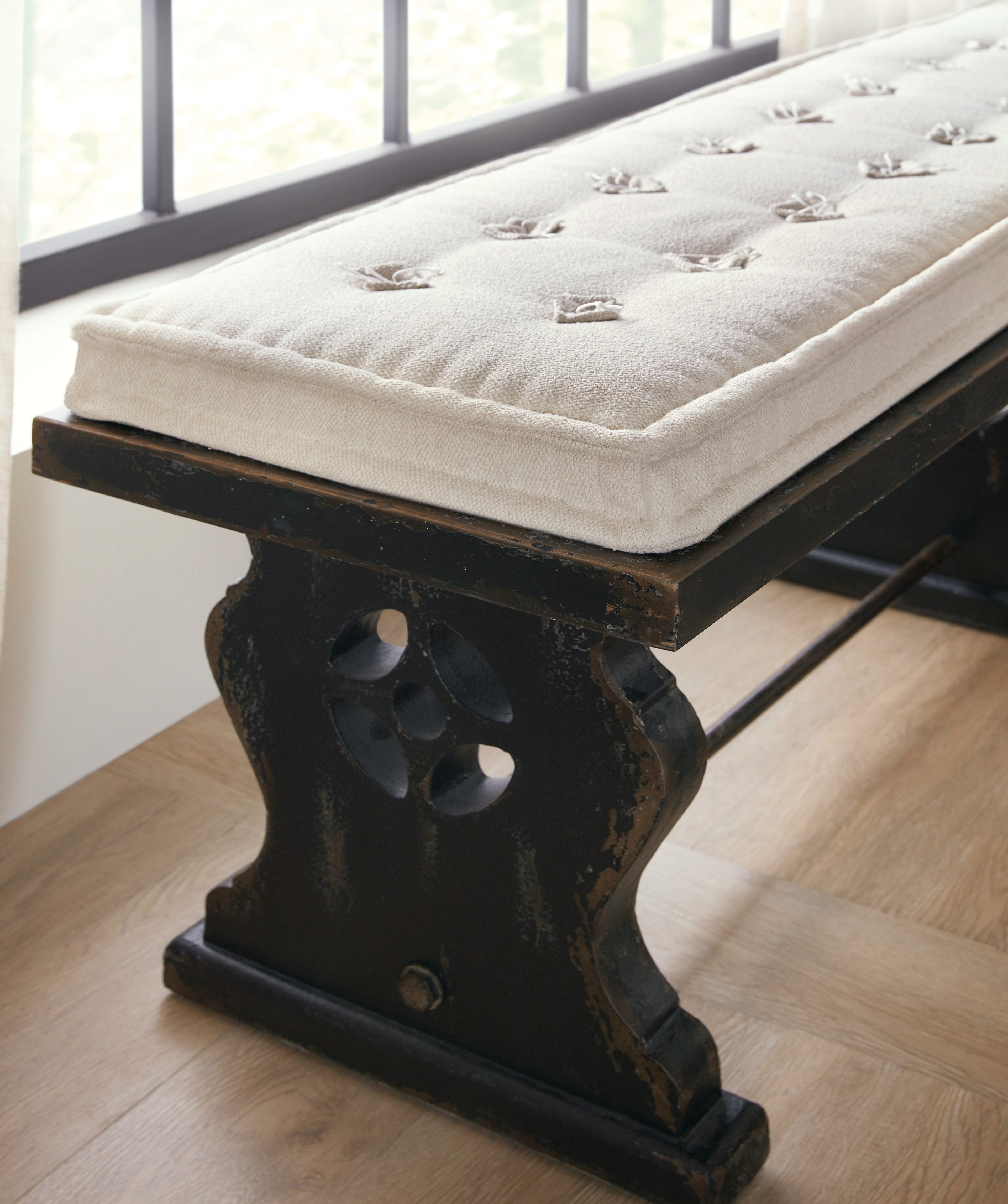 Hooker Furniture Ciao Bella Bench in Beige