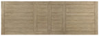 Hooker Furniture Ciao Bella 84in Trestle Table with 2-18in Leaves