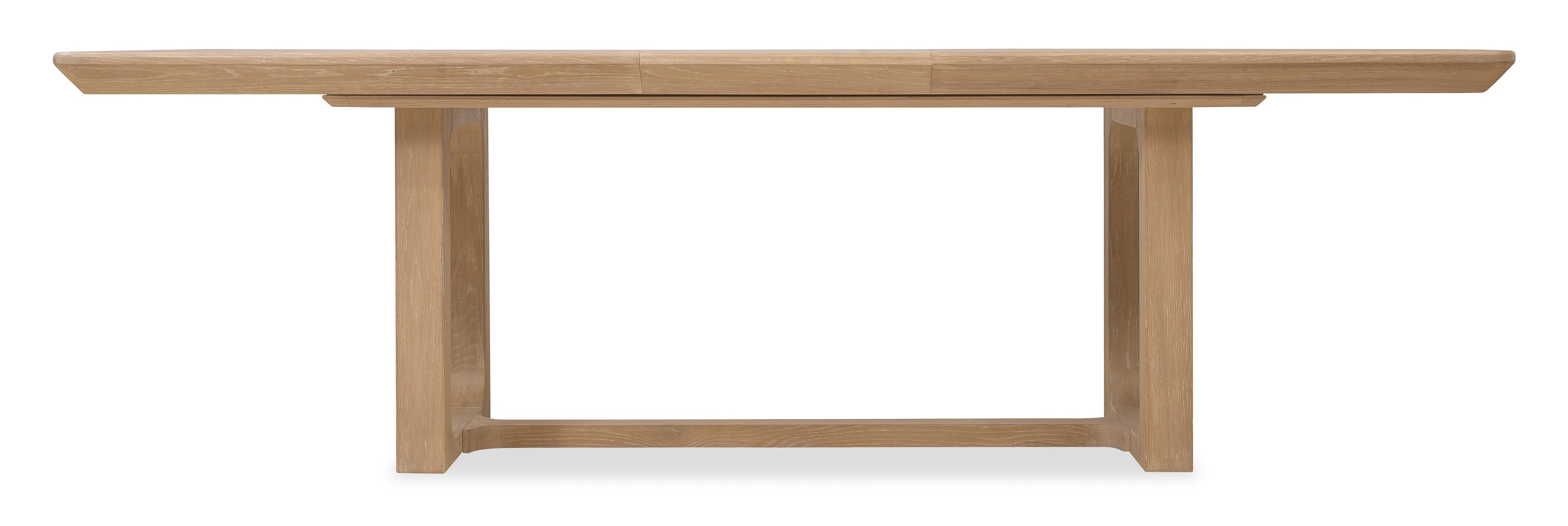 Hooker Furniture Banyon Bay Rectangle Dining Table with Two 20-inch Leaves in Desert Oak
