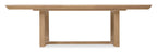 Hooker Furniture Banyon Bay Rectangle Dining Table with Two 20-inch Leaves in Desert Oak