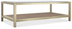 Hooker Furniture Melange Cocktail Table in Silvers