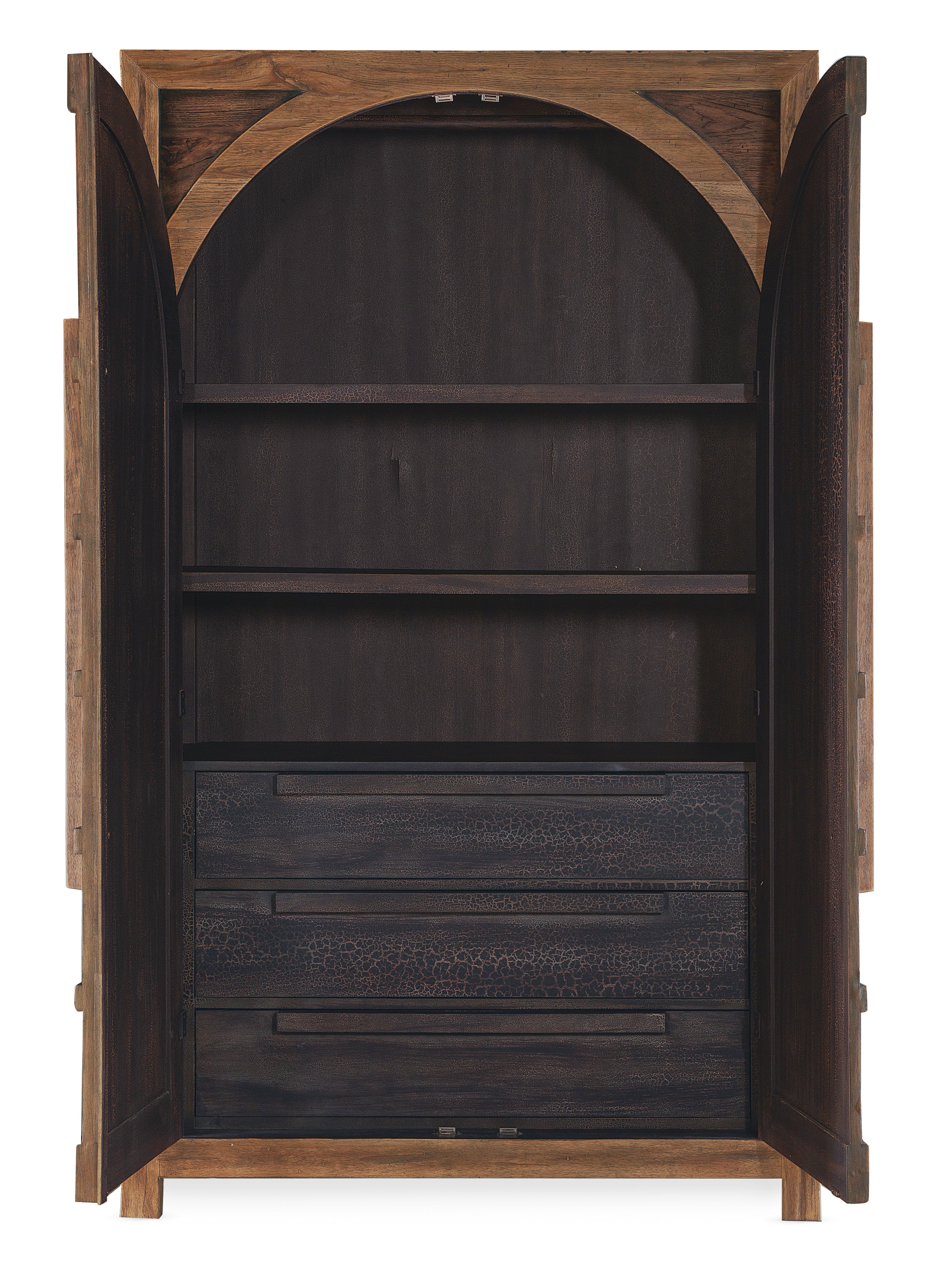 Hooker Furniture Big Sky Wardrobe in Medium Wood
