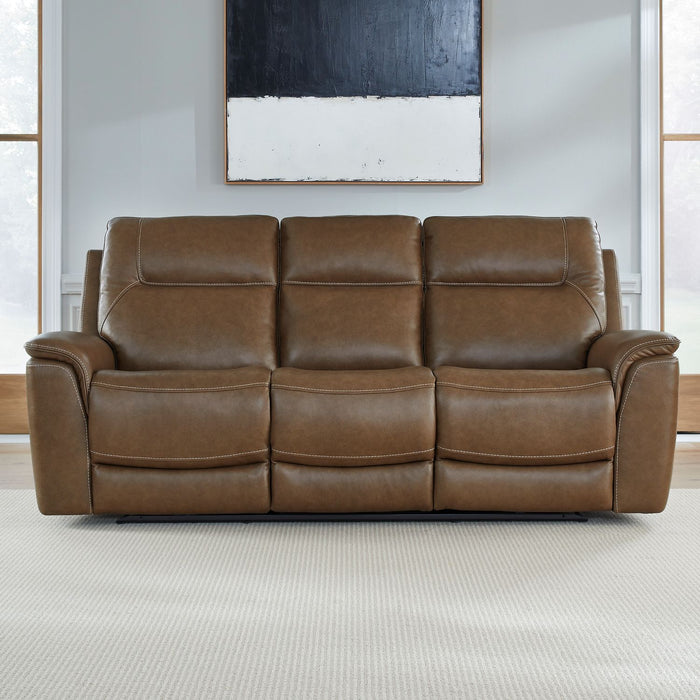 Liberty Furniture Collins Sofa P3 & ZG in York Chestnut
