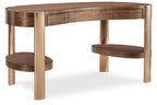 Hooker Furniture Eleana Writing Desk in Light Caramel/Sunlit Bronze