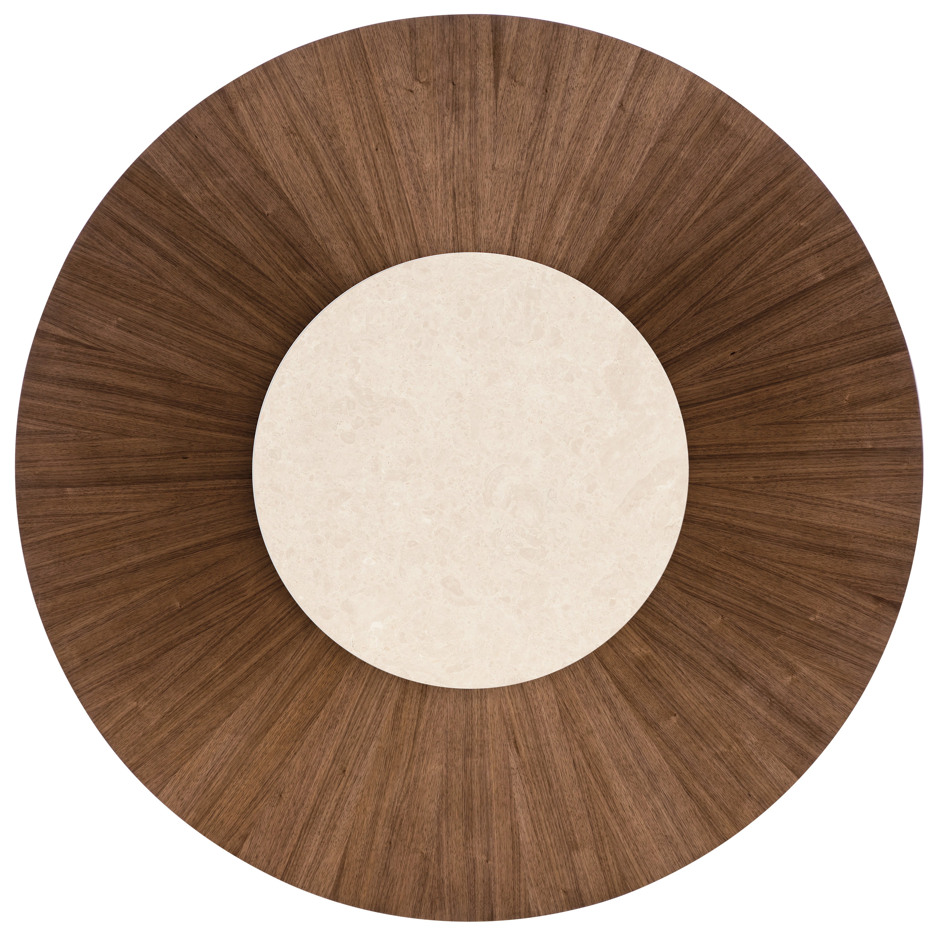Hooker Furniture Eleana Round Dining Table in Light Caramel/Sunlit Bronze