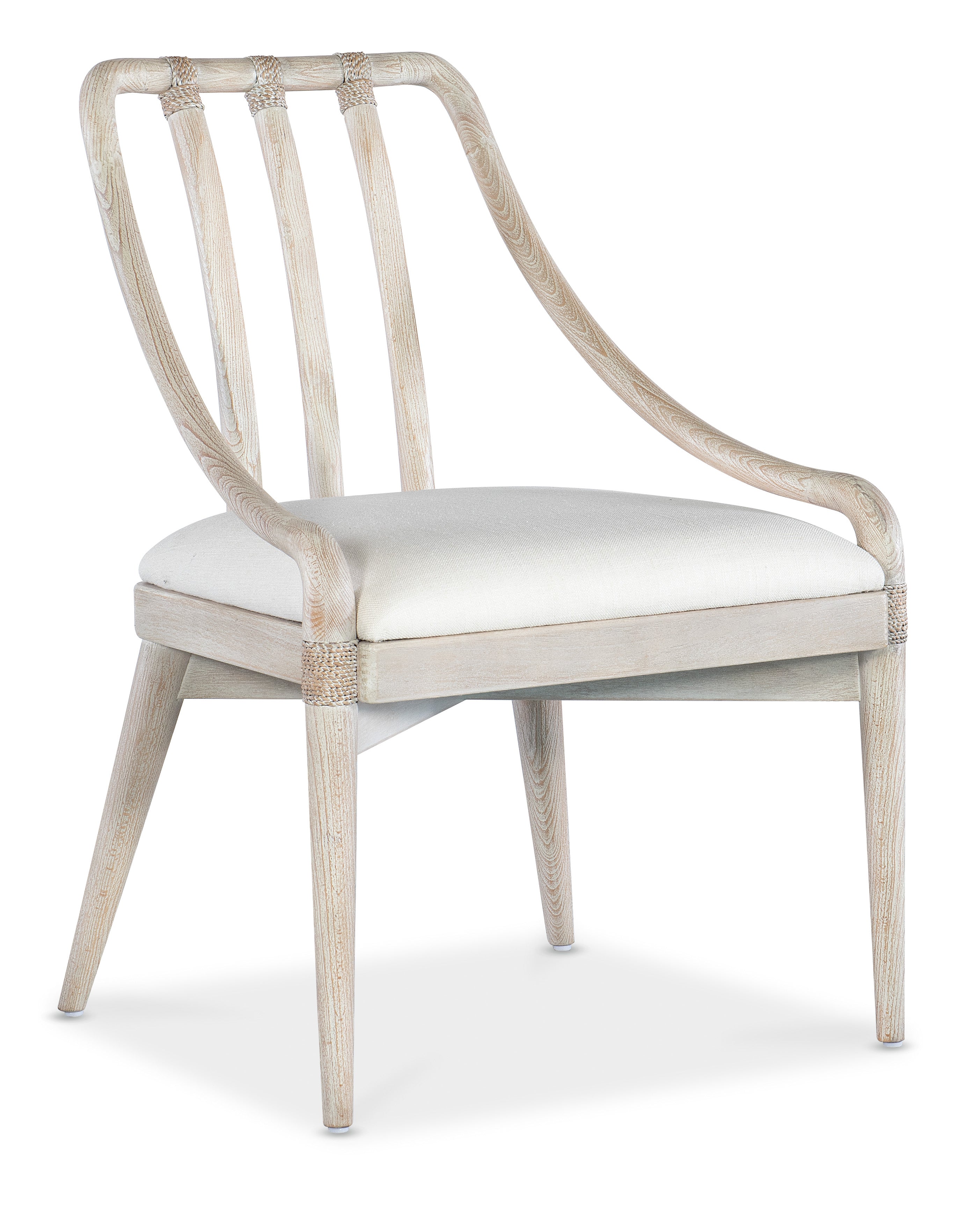 Hooker Furniture Commerce & Market Seaside Chair ch in Natural Light Wood