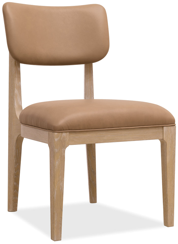 Hooker Furniture Banyon Bay Upholstered Side Chair in Brown