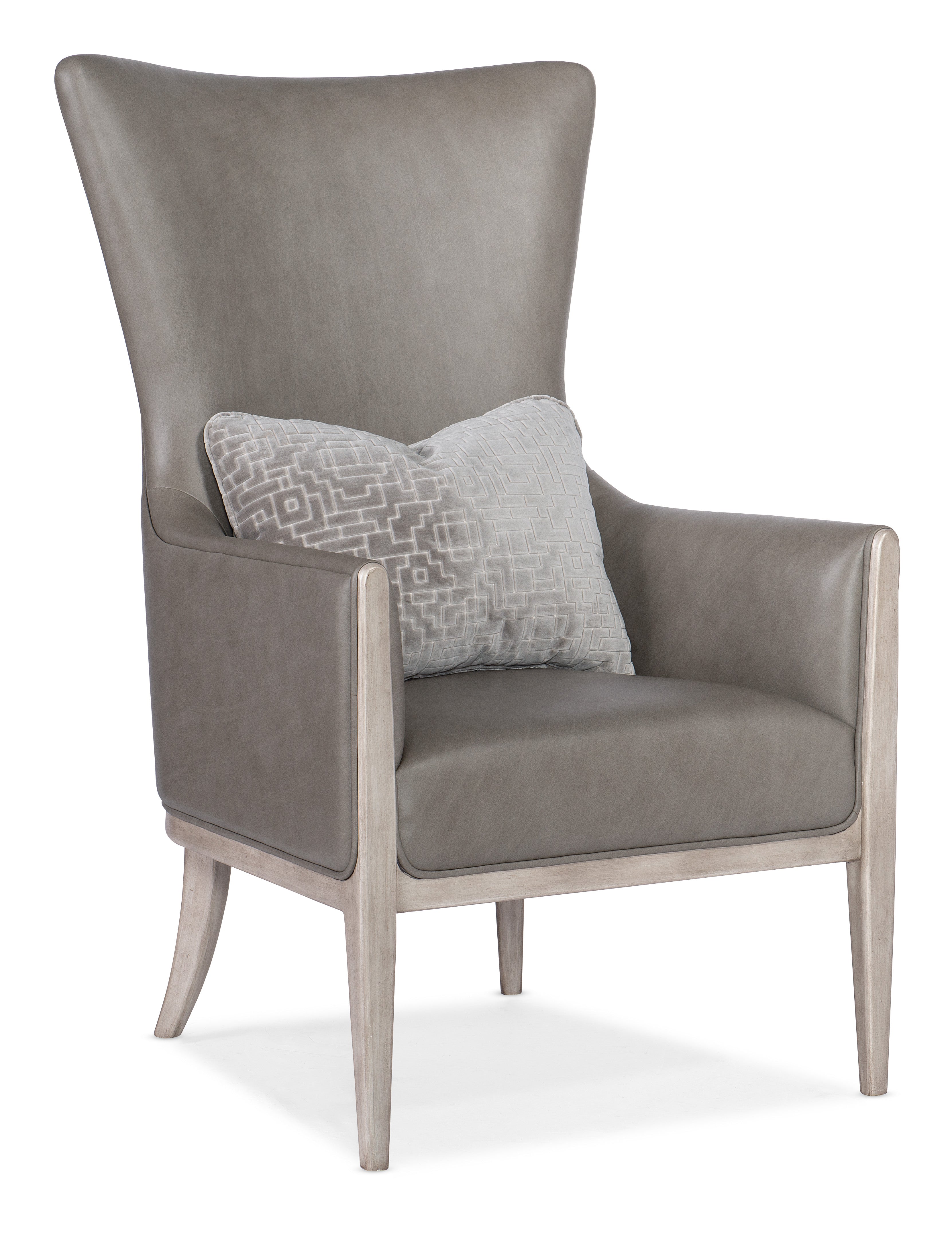 Hooker Furniture Kyndall Club Chair with Accent Pillow