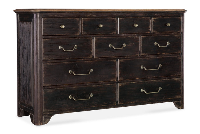 Hooker Furniture Americana Eleven Drawer Dresser