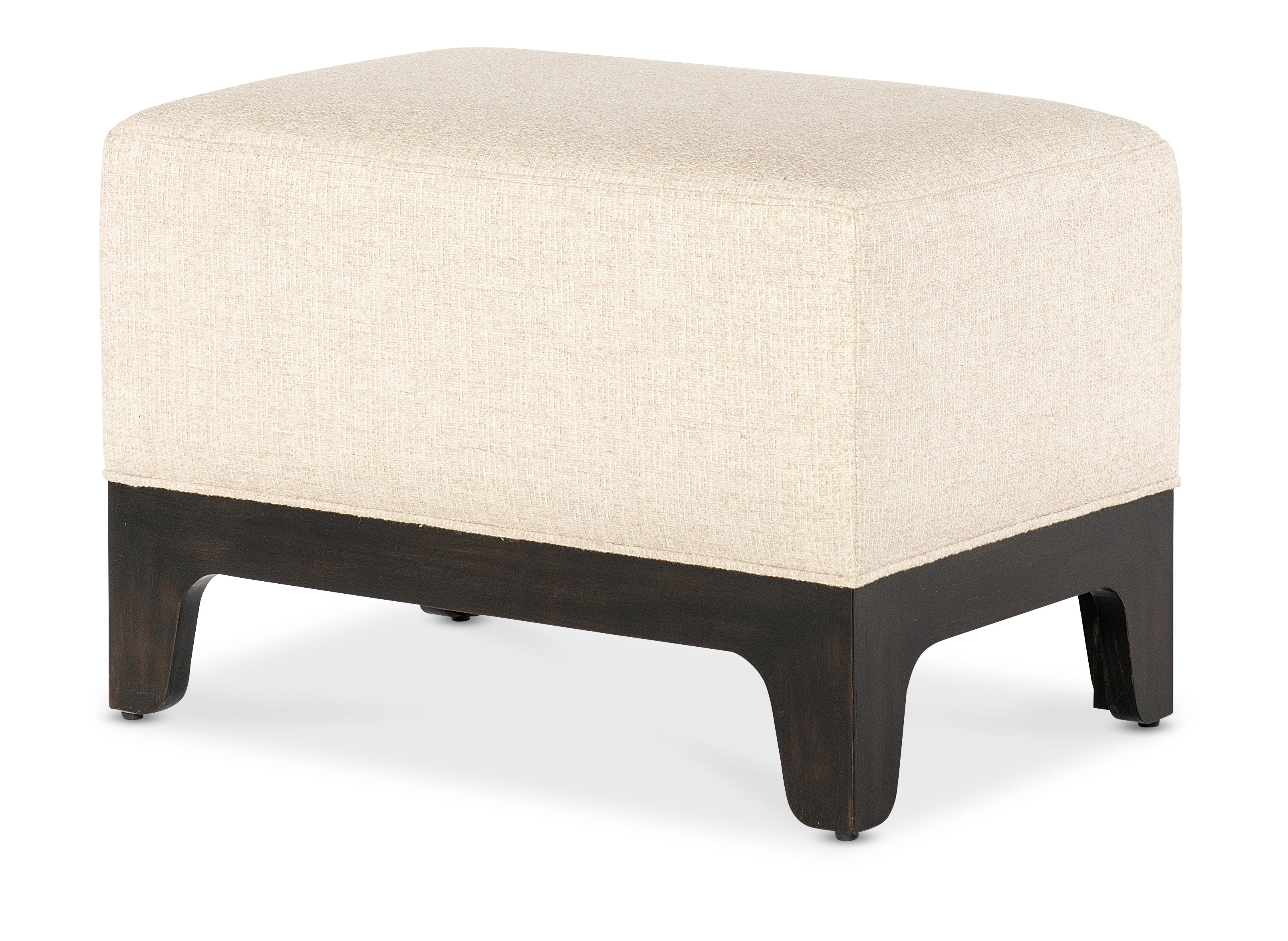 Hooker Furniture Archives Ottoman in Black
