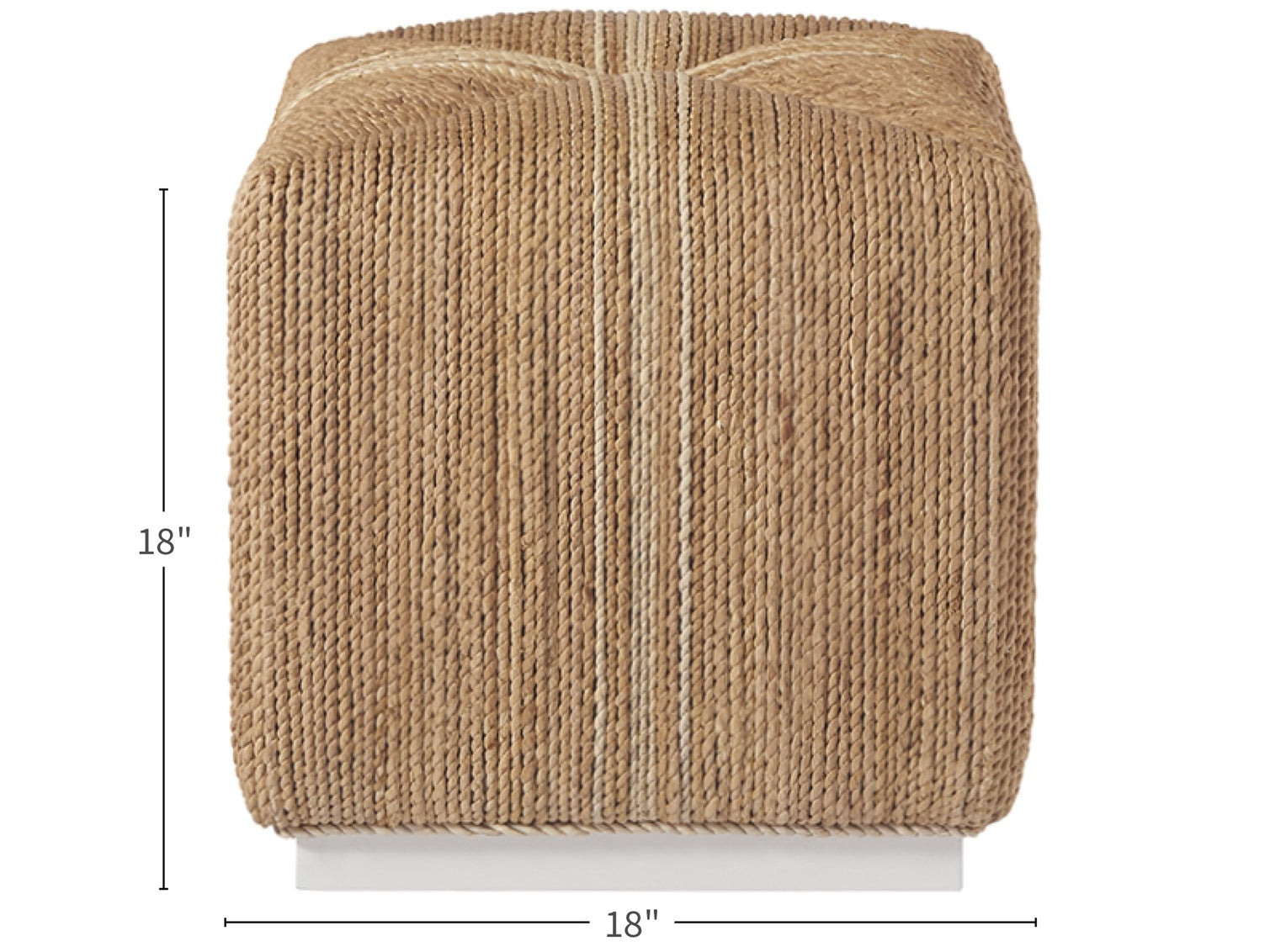 Escape Abaca Cube in Natural