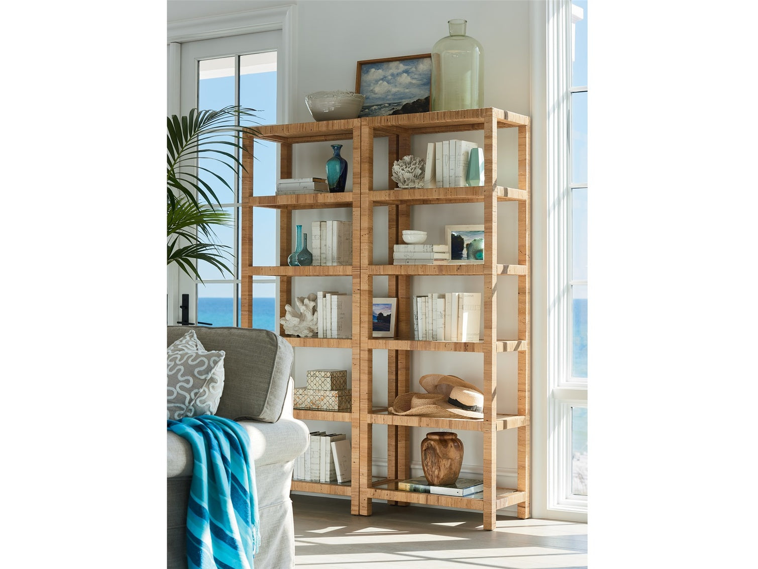 Escape Long Key Etagere in Natural