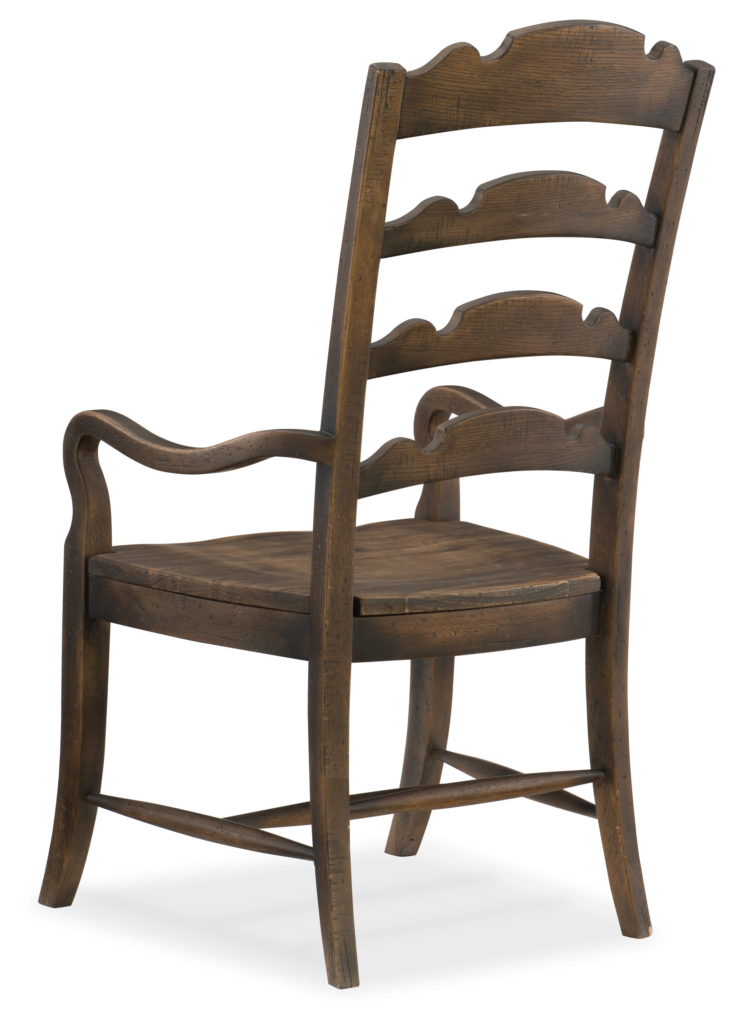 Hooker Furniture Hill Country Twin Sisters Ladderback Arm Chair