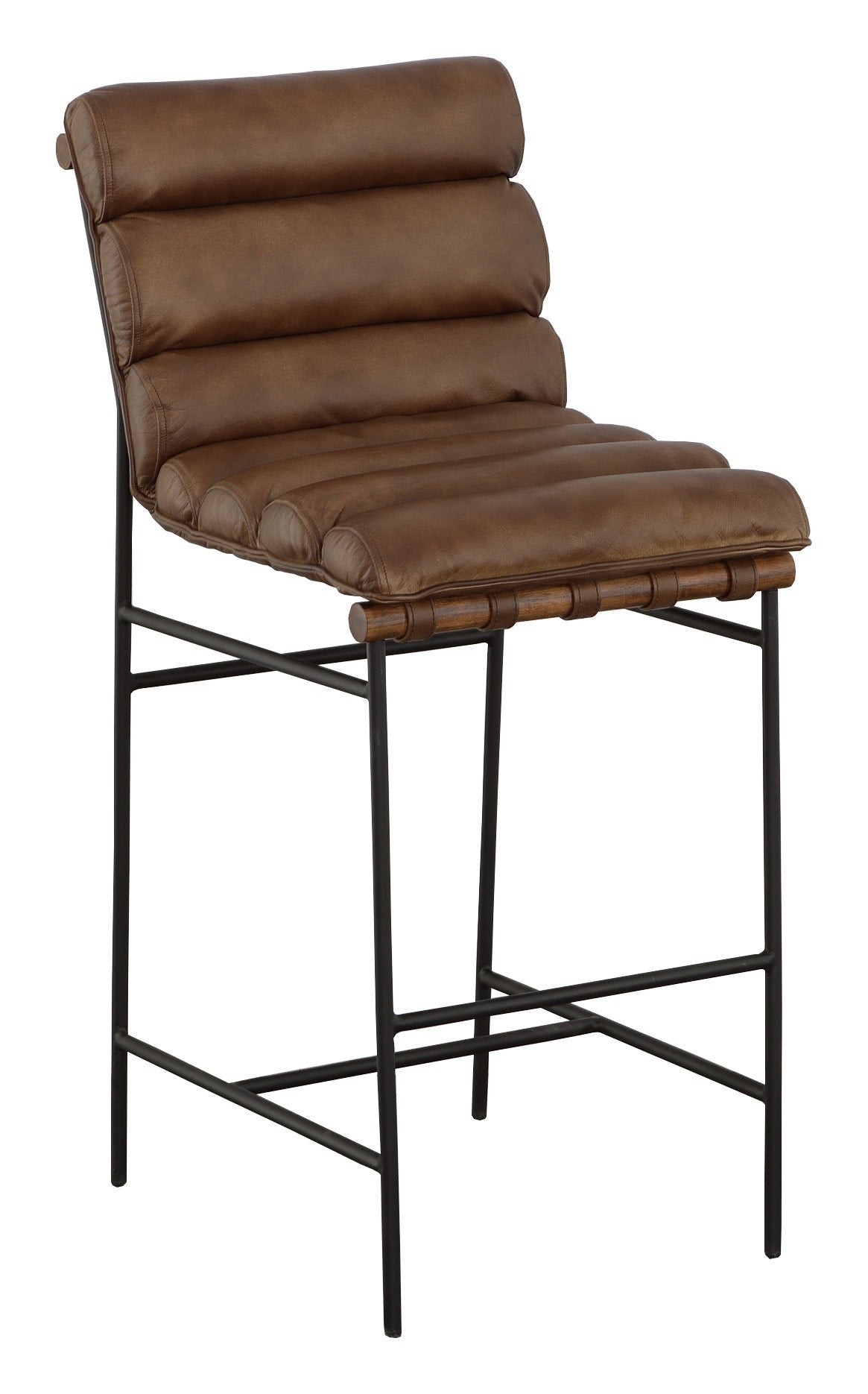 Luca Bar Stool in Brown