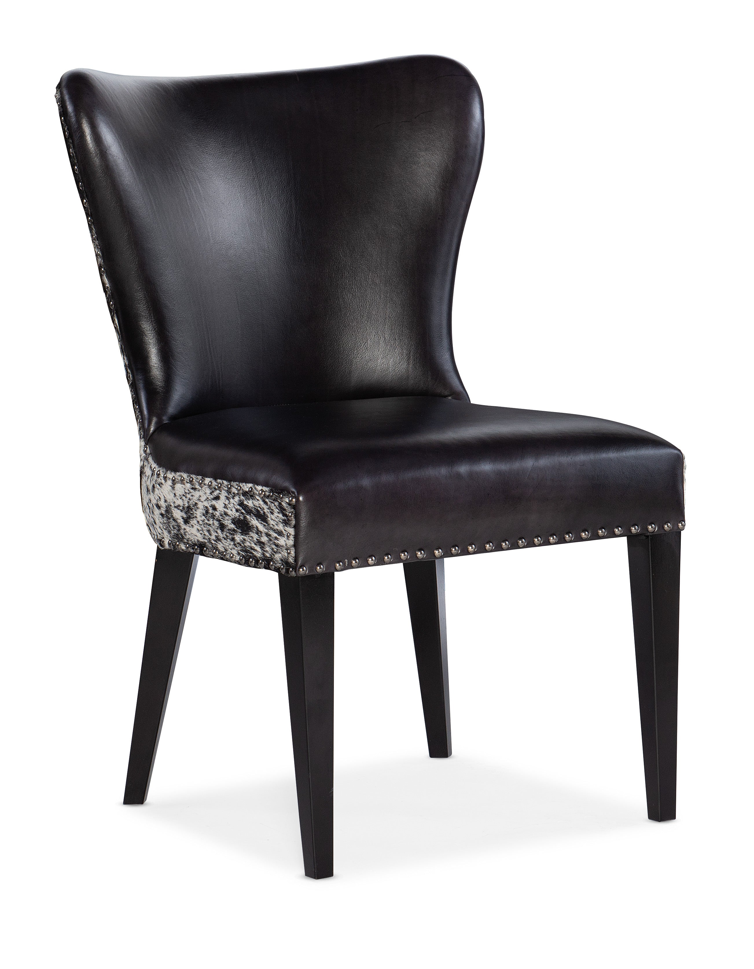 Hooker Furniture Kale Accent Chair with Salt & Pepper HOH in Dark wood
