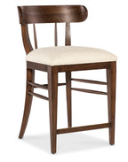 Hooker Furniture Archives Counter Stool in Walnut