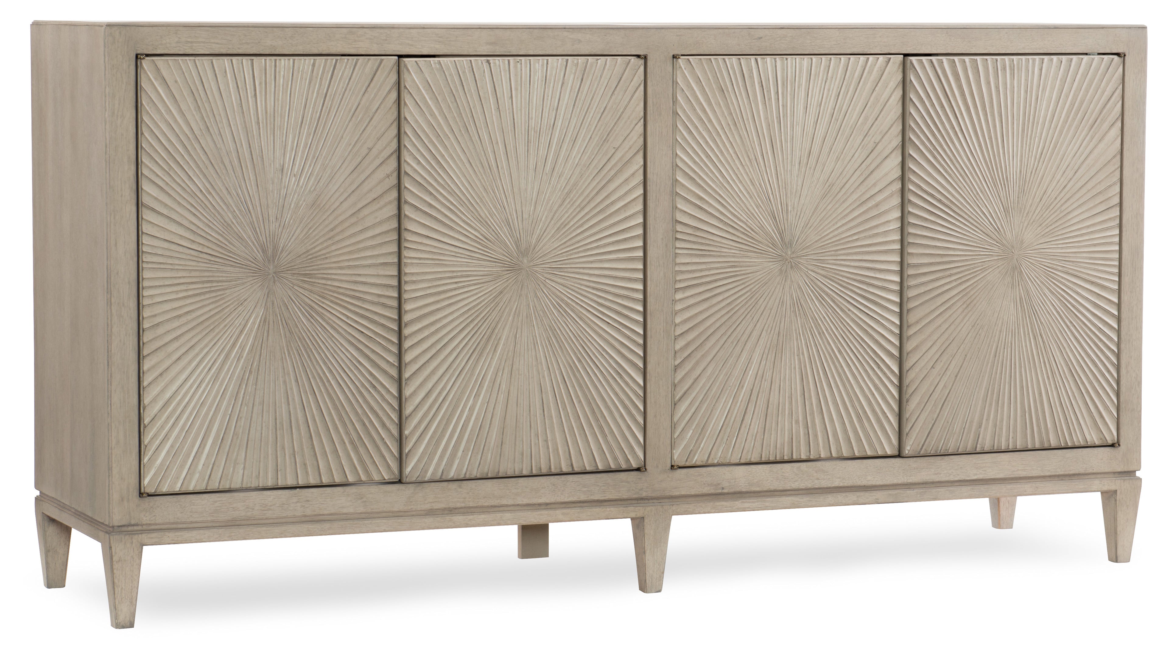 Hooker Furniture Elixir Buffet in Serene Gray Beige